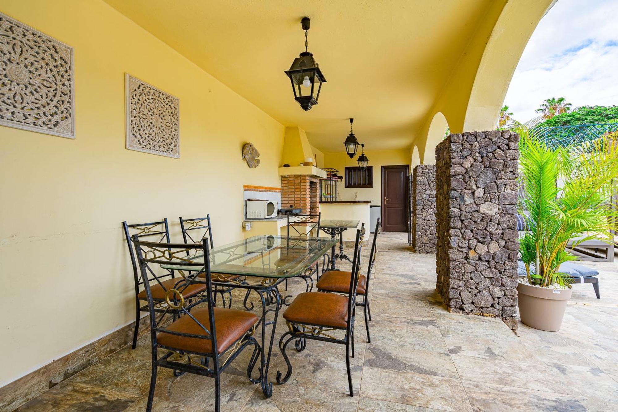 Villa Natali ,Luxury 3-Levels Large Villa On Tenerife, Ocean View, Private Poo L& Barbecue Area Costa Adeje  Bagian luar foto