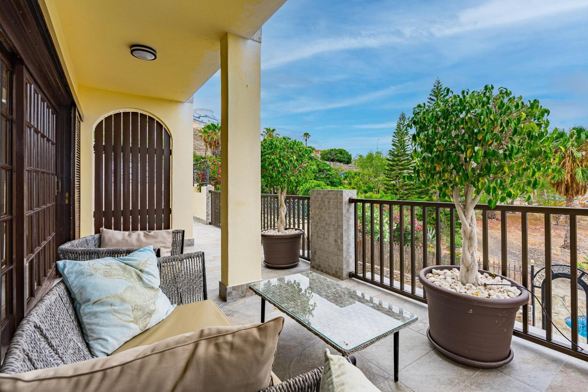 Villa Natali ,Luxury 3-Levels Large Villa On Tenerife, Ocean View, Private Poo L& Barbecue Area Costa Adeje  Bagian luar foto